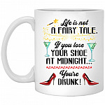Midnight Your Drunk Mug, White, 11 oz. White Mug