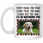 Personalized Photo Every Snack You Make Mug, White, 11 oz. White Mug Personalized Photo Every Snack You Make Mug, White, 11 oz. White Mug