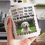 5VT. Every Snack You Make Personalized Photo mug mockup mk3