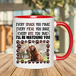 5VT. Every Snack You Make Personalized Photo accent mug mockup mk2