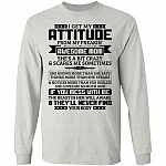 G240 LS Ultra Cotton T-Shirt, Ash, Long Sleeve