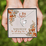 5VT. Big Sister No Matter Forever Love Necklace (Silver)