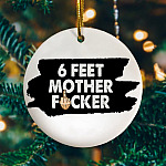 2HP. 6 Feet Fuck Ornament Mockup