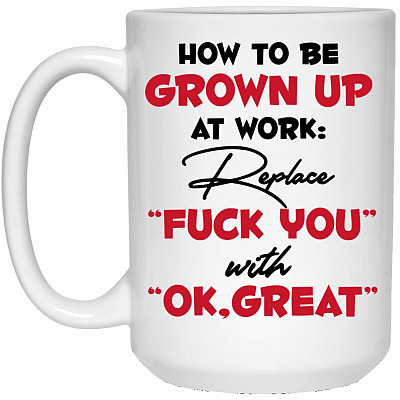 15 oz. White Mug