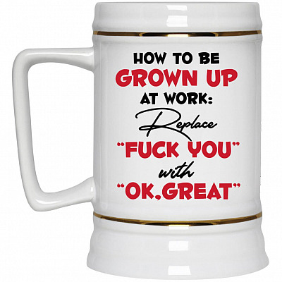22 oz. Beer Stein