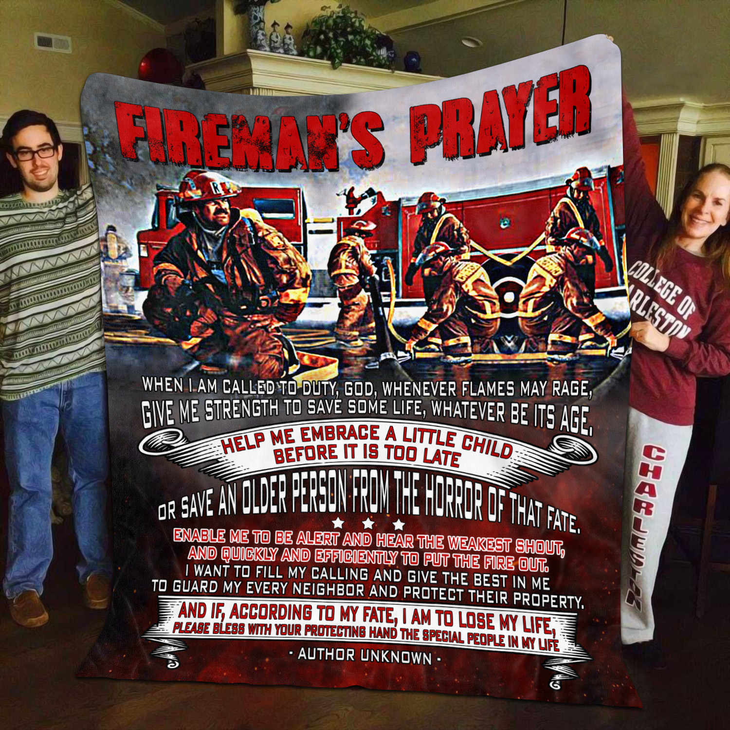 2KNG. Fireman Blanket Mockup 11