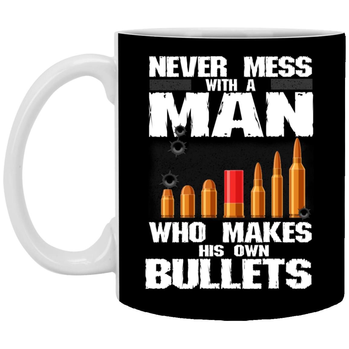 Mug1, Black, 11 oz. White Mug Mug1, Black, 11 oz. White Mug