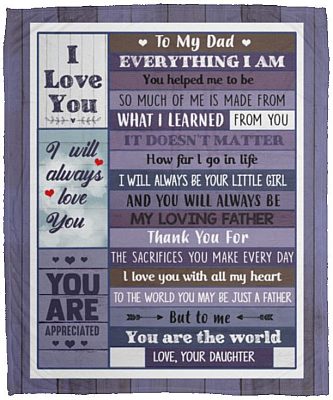 Son to My Mom Everything I Am Blanket, White, Cozy Plush Fleece Blanket - 50x60