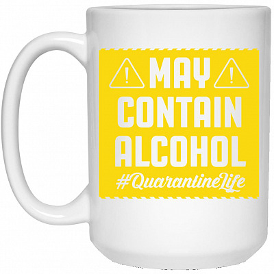 15 oz. White Mug