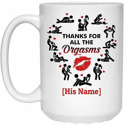 15 oz. White Mug