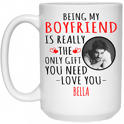 15 oz. White Mug
