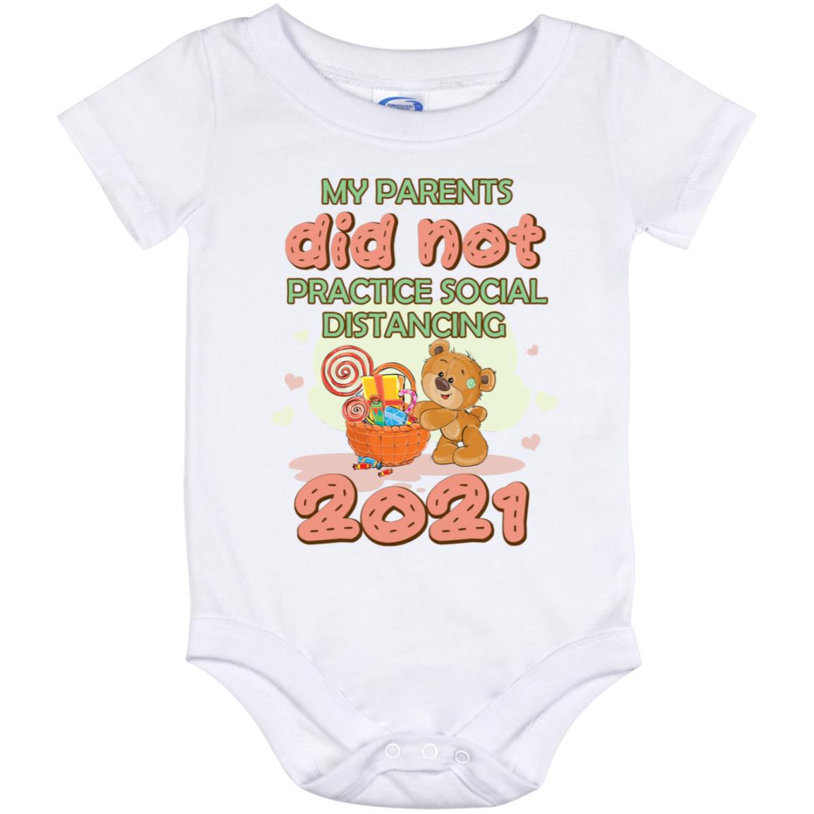 My Parents Did Not Baby Onesie, White, Baby Onesie - 12 Month My Parents Did Not Baby Onesie, White, Baby Onesie - 12 Month