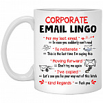 Sarcasm Gift for Work, White, 11 oz. White Mug