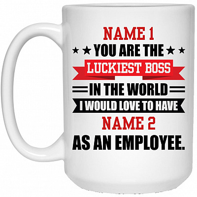 15 oz. White Mug