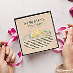 3MH. Big Sis Lil Sis (4) Infinity Heart Necklace (Gold) 5