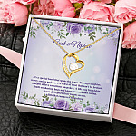 5MH. Auntie Nephew (3) Forever Love Necklace (Gold) 4