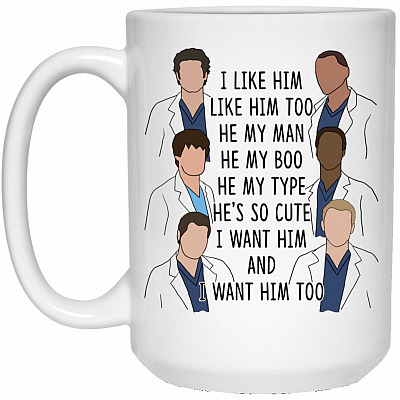 15 oz. White Mug