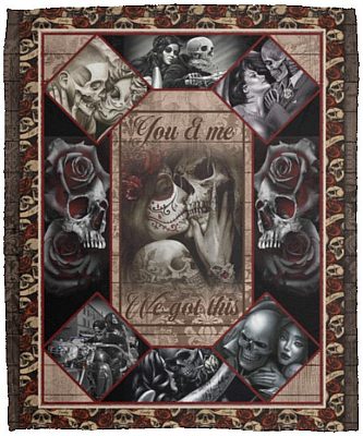 You and Me We Got This, White, Cozy Plush Fleece Blanket - 50x60