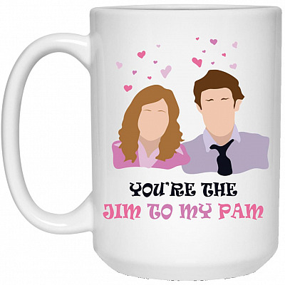 15 oz. White Mug