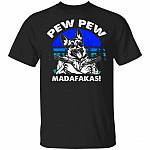 Pew Madafakas German, Black, Unisex T-Shirt