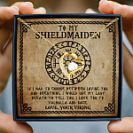 17 HG ưu tiên_ To My Shieldmaiden Forever Love Necklace (Gold) 3