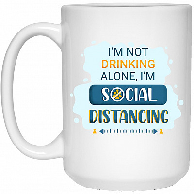 15 oz. White Mug