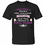 I Was Once A Polite, Black, Unisex T-Shirt