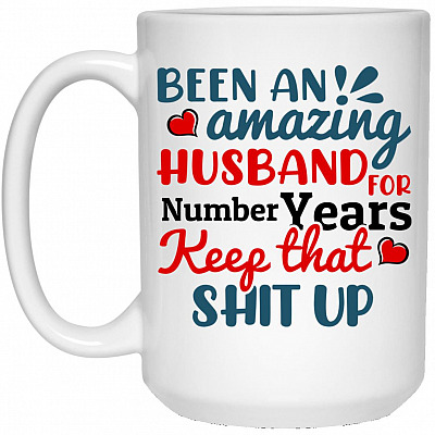 15 oz. White Mug