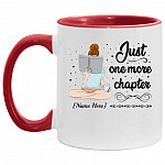 Personalized Accent Mug, White/Red, 11 oz. Accent Mug Personalized Accent Mug, White/Red, 11 oz. Accent Mug