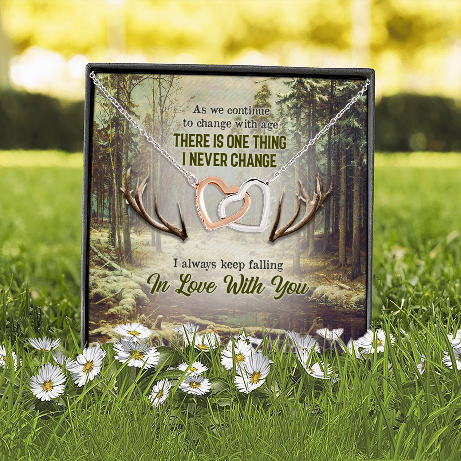 5O. As We Continue (4) Interlocking Hearts Necklace 2