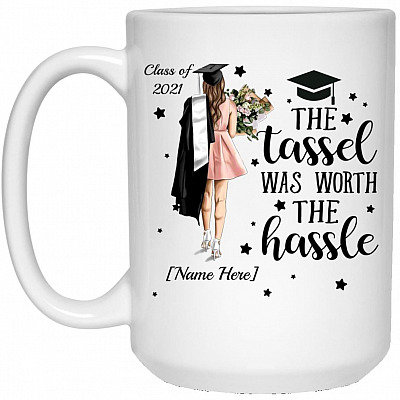 15 oz. White Mug