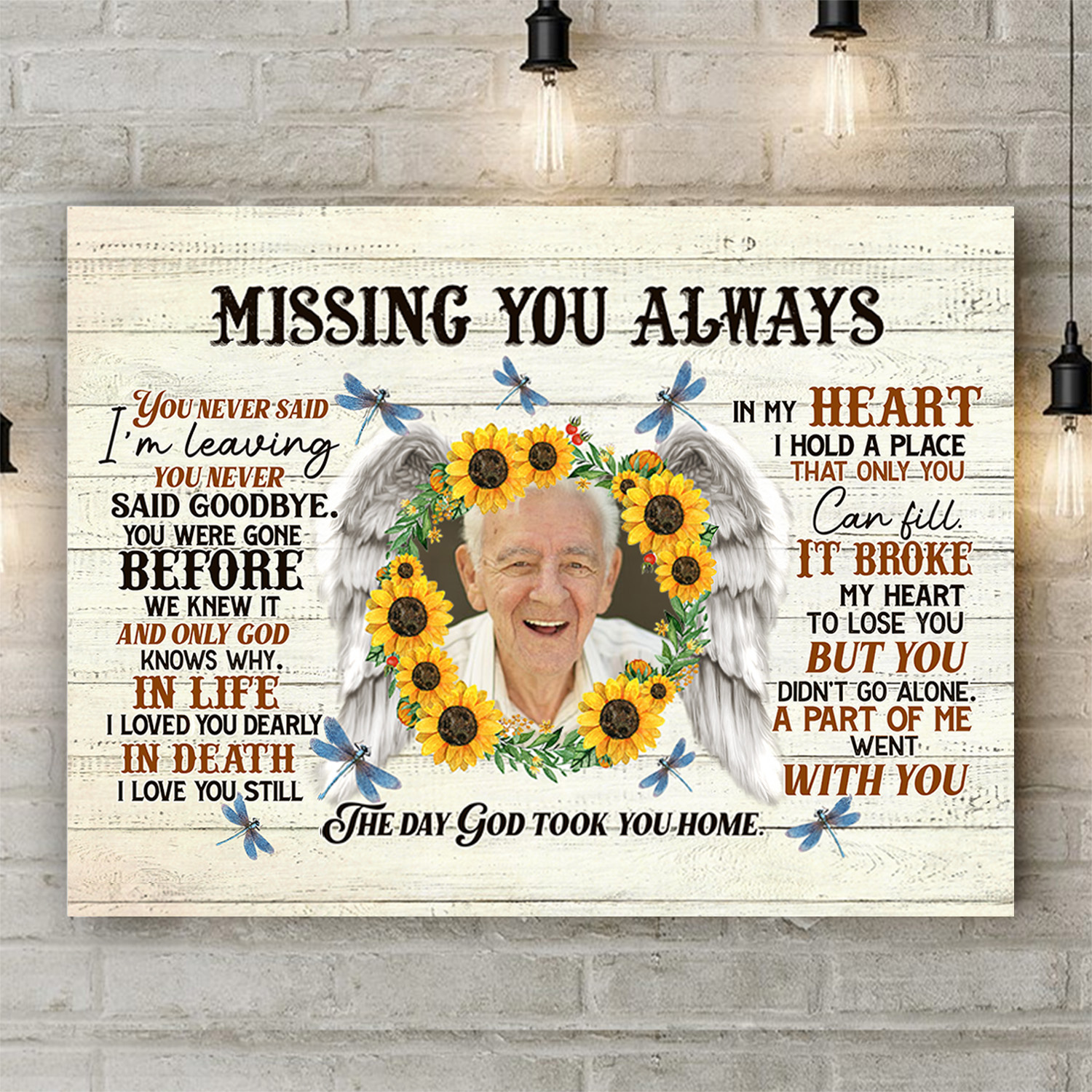 9VT. Missing You Always Dragonfly canvas mockup mk1