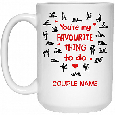 15 oz. White Mug