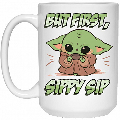 15 oz. White Mug