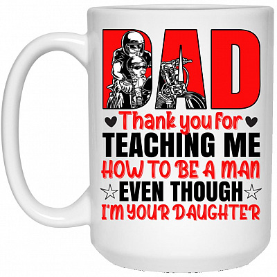 15 oz. White Mug