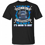 70 Feet And 40 Tons Makes A Hell T-Shirt, Black, Unisex T-Shirt