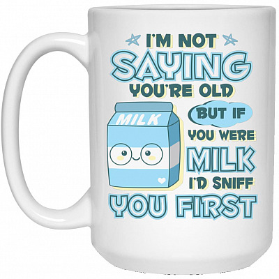 15 oz. White Mug