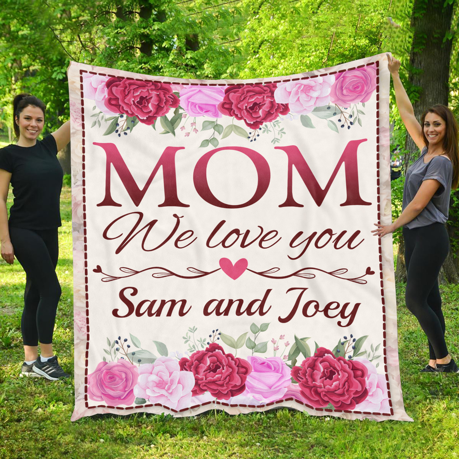 2NH_ Mom Flower Blanket-mk2-Playball -6b1e1e