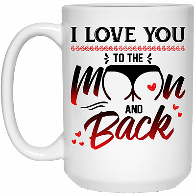 15 oz. White Mug