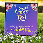 6P. Daughter mom powerful(3) Interlocking Hearts Necklace 7