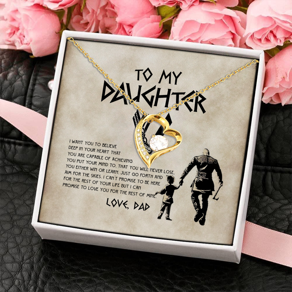 5P. Viking daughter - (4) Forever Love Necklace (Gold) 4