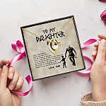 5P. Viking daughter - (4) Forever Love Necklace (Gold) 5