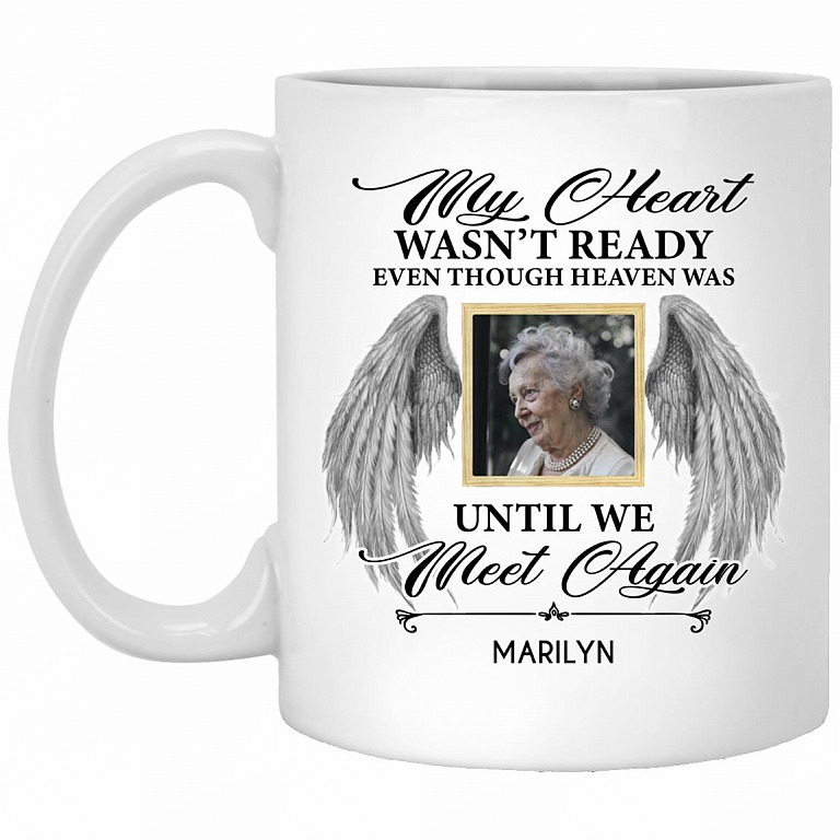 Personalized Photo Mug, White, 11 oz. White Mug