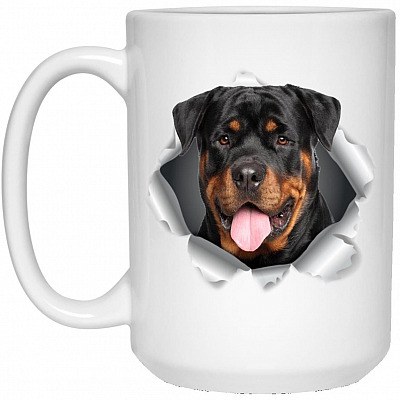 15 oz. White Mug