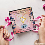 3HP. Happy Birthday Social Distance Message Card (3) Forever Love Necklace (Gold) 5