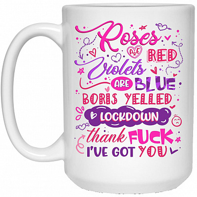 15 oz. White Mug
