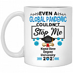 Personalized Quarantine Master Mug, White, 11 oz. White Mug