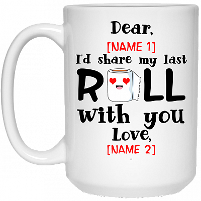 15 oz. White Mug
