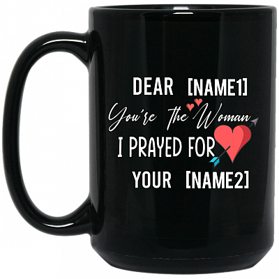 15 oz. Black Mug