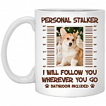 Personalized Custom Photo Dog Mug, White, 11 oz. White Mug Personalized Custom Photo Dog Mug, White, 11 oz. White Mug